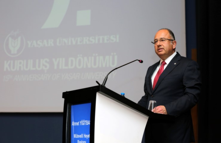 Yaşar Üniversitesi Mütevelli Heyeti Başkanı Ahmet Yiğitbaşı